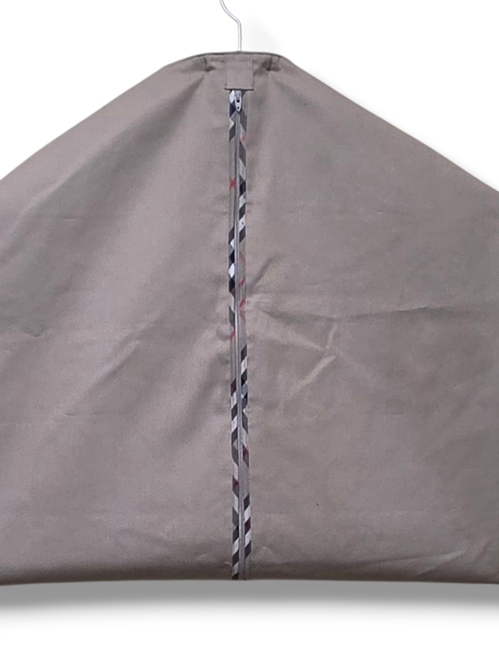 Burberry Beige Garment Bag with Signature Check Trim - Picture 4 of 8